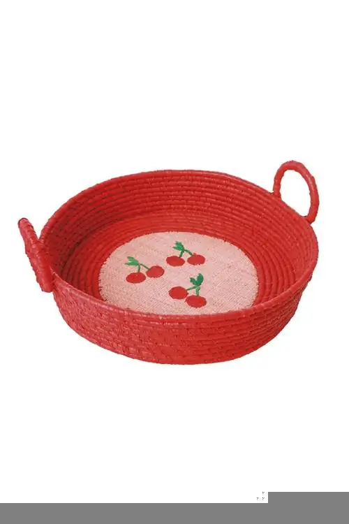 Корзина из рафии для хлеба