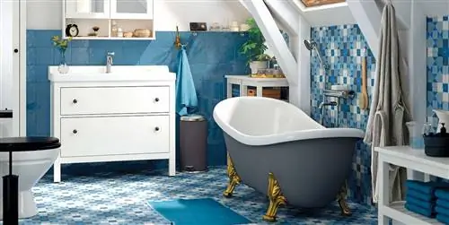 20 самых красивых синих ванных комнат