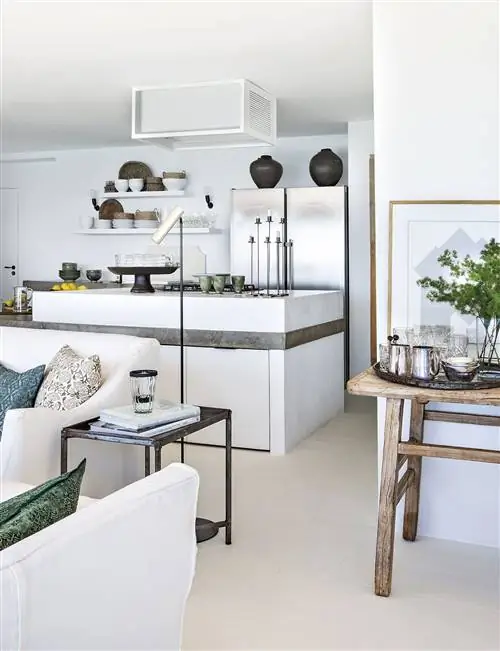 квартира в аликанте с видом на море открытая кухня