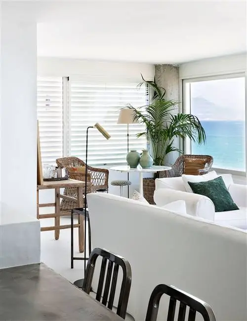 квартира в аликанте с видом на море гостиная с видом