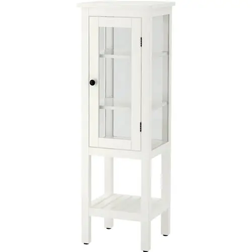 Ванная: Шкаф с верхним шкафчиком, модель Hemnes, Ikea
