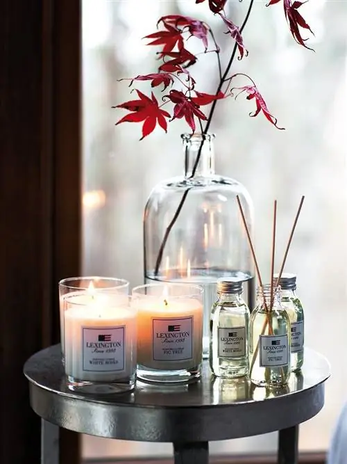 Свеча, Стол, Освещение, Центральная часть, Филиал, Мейсон кувшин, Стекло, Лист, Дерево, Комната,