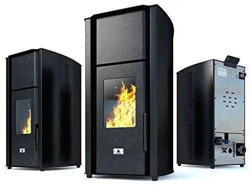 Пеллетный котел-печь 25кВт