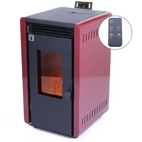2,5 - печь на пеллетах 7 кВт