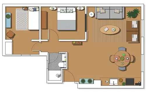 30-метровый этаж: План дома