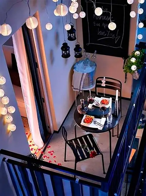 небольшая терраса