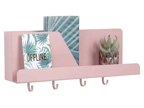 Полка с крючками для одежды