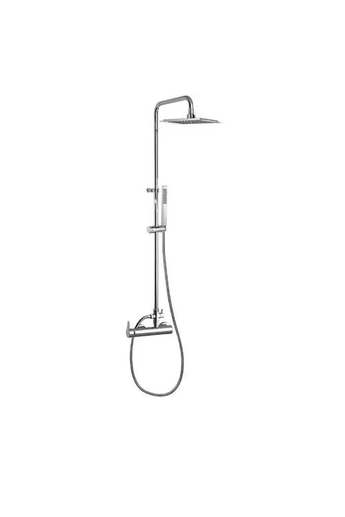 Душевая колонна с ручным душем, насадкой для душа и системой S2, модель Blautherm