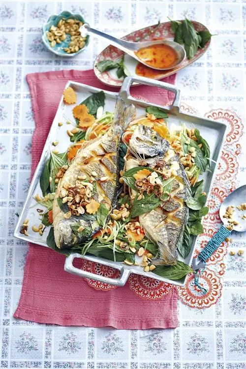 Еда: запеченная рыба