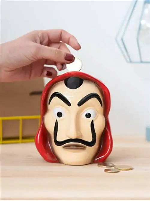 копилка из бумажного домика в frikilería, 14,90 евро