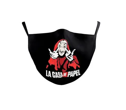 защитная маска из бумажного домика в тиаре, 10 €