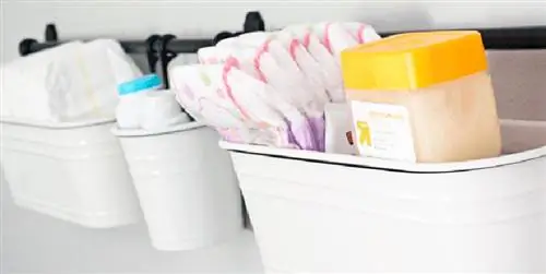 Практичные идеи хранения подгузников