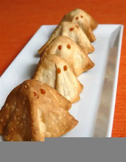 рецепт привидения на хэллоуин с вафлями с клецками