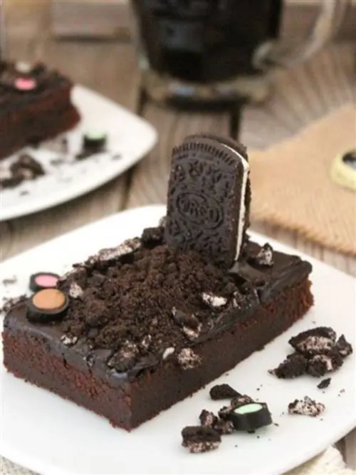 рецепт хэллоуина могила надгробная плита шоколад