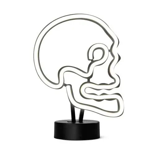 хэллоуин лампа черепа тигра