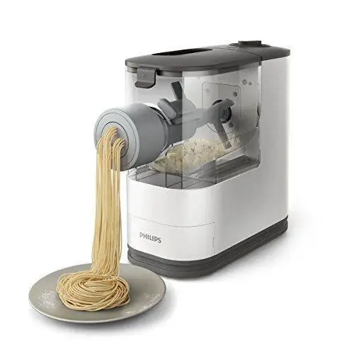 Philips Машина для приготовления пасты и лапши HR2333/12, 150 Вт, 0,45 кг, пластик, белый Philips Машина для приготовления пасты и лапши HR2333/12, 150 Вт, 0,45 кг, пластик, белый