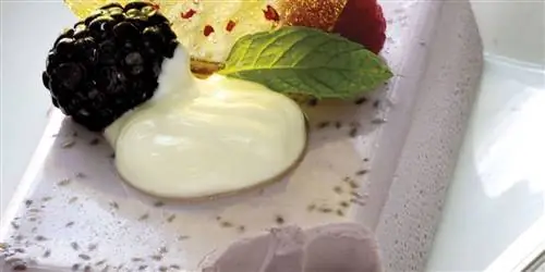 Рецепт дня: панакота с красными фруктами