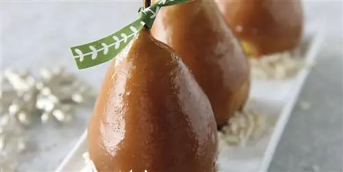 Рецепт дня: Груши с ирисками