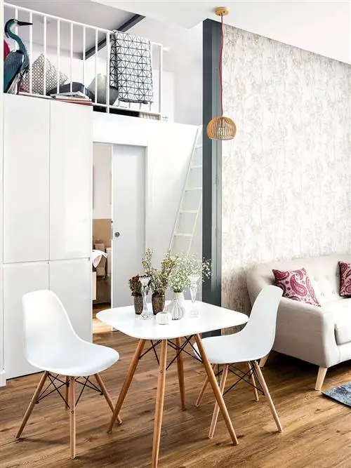 Мебель, Белый, Комната, Гостиная, Дизайн интерьера, Стол, Продукт, Недвижимость, Стена, Стул,