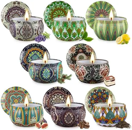 набор из 8 свечей