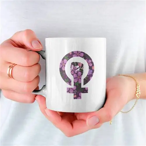 кружка силы девушки