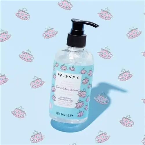 водно-спиртовой гель, вдохновленный Моникой от друзей