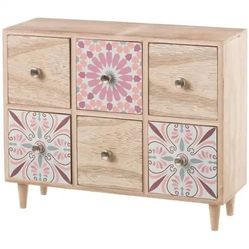 деревянная шкатулка с розовыми мотивами