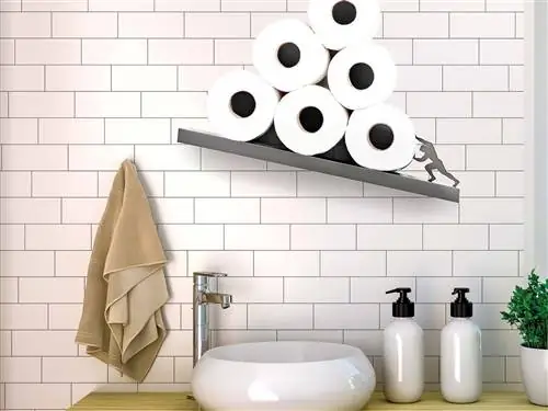 Полки для туалетной бумаги