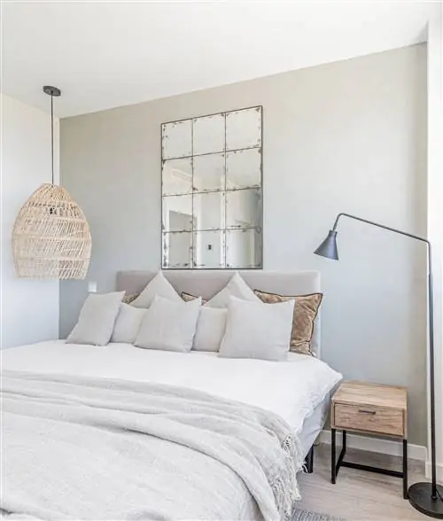 минималистская спальня