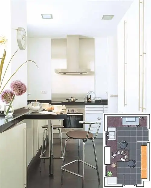 Комната, Этаж, Дизайн интерьера, Дизайн интерьера, Кухонный прибор, Столешница, Потолок, Кухня, Светильник, Крупный прибор,