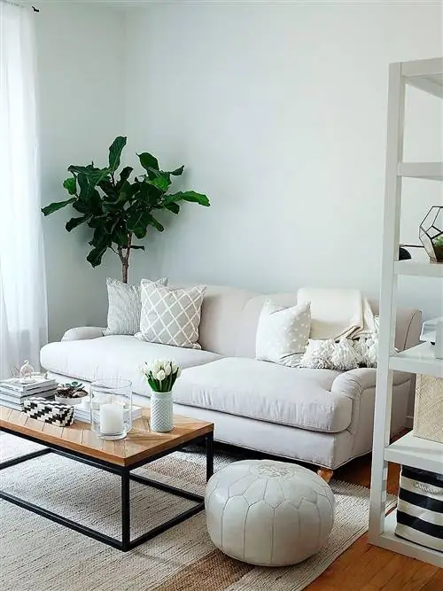 маленькая белая гостиная