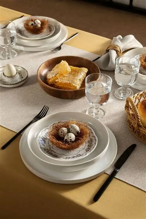 украшение пасхального стола от hym