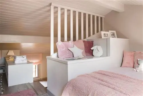 детская спальня в розовых тонах