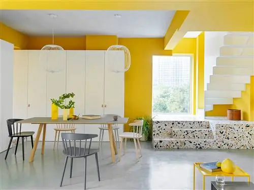 гостиная со встроенными шкафами