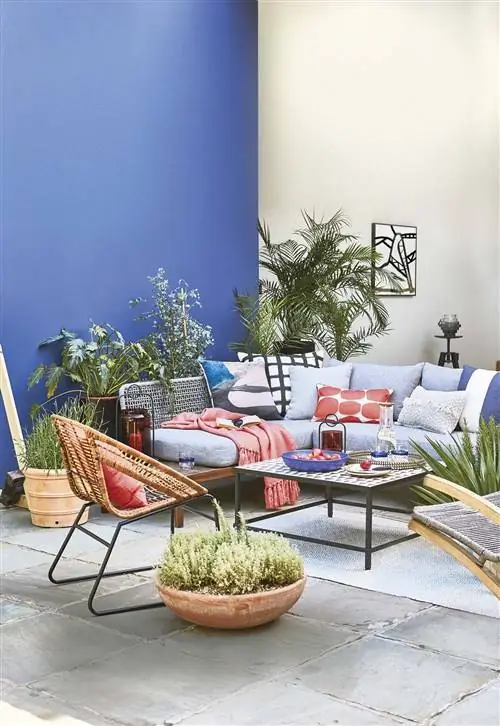 Террасы: Открытая гостиная