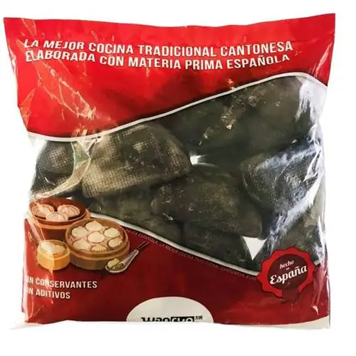 Черный хлеб гуа бао 20шт 600г