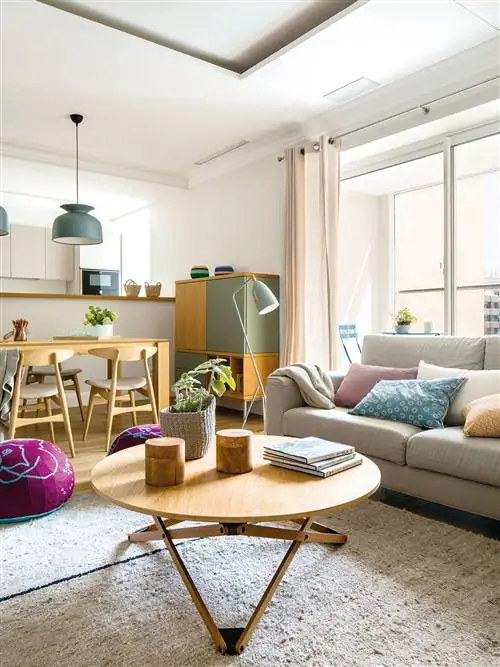 подъемный журнальный столик к обеденному столу