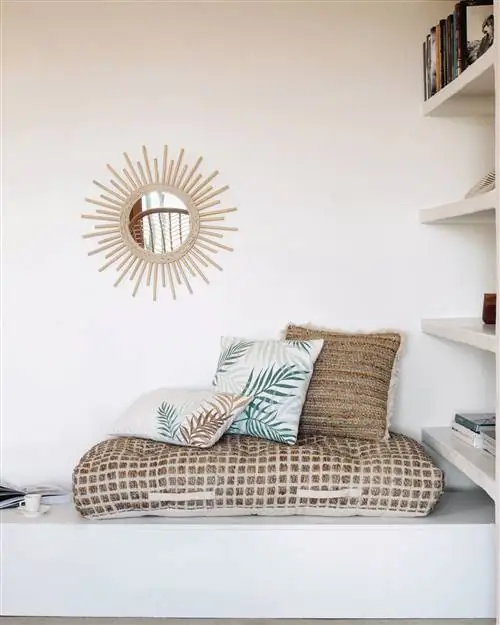 молодежные спальни для творческих подростков пуф и подушки kave home