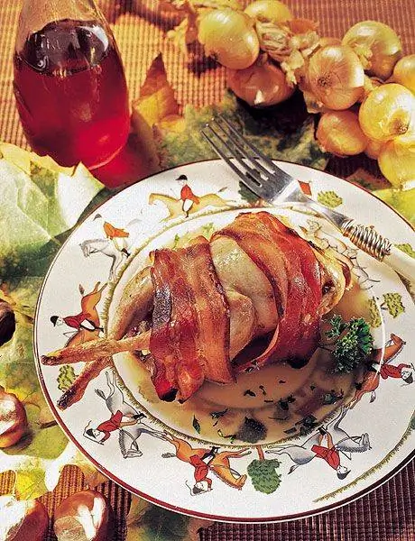 запеченные куропатки