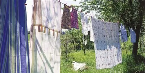 Научитесь развешивать белье (хорошо)