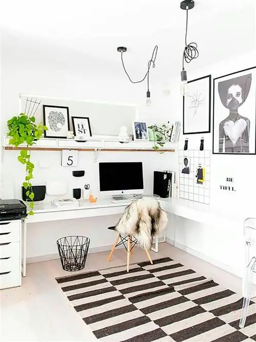 Белый, Комната, Черно-белый, Дизайн интерьера, Этаж, Мебель, Гостиная, Стена, Настил, Стол,