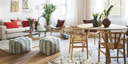 Эта квартира в Мадриде не имеет много метров, но она хорошо используется и оформлена в деталях