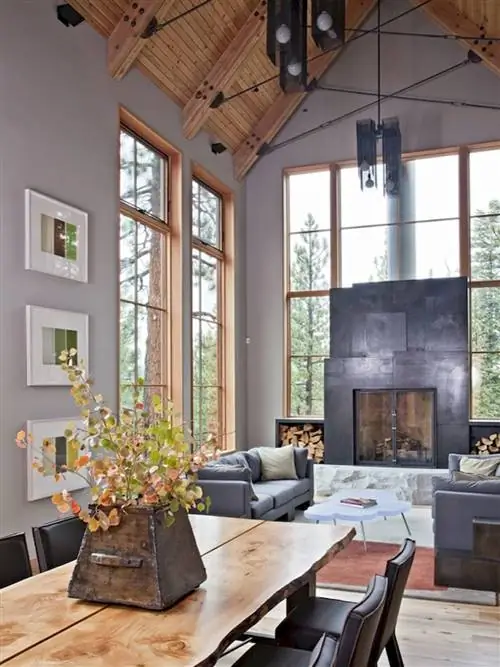 Гостиная, Комната, Потолок, Дизайн интерьера, Мебель, Здание, Недвижимость, Дом, Стол, Дом,