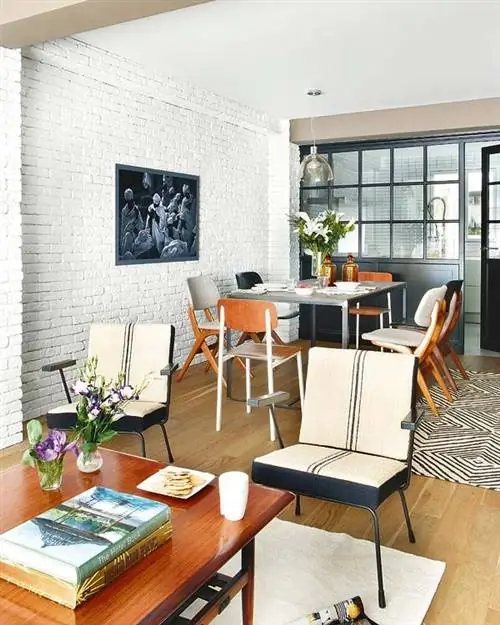 Комната, Дизайн интерьера, Мебель, Стол, Этаж, Потолок, Пол, Стул, Дизайн интерьера, Дом,