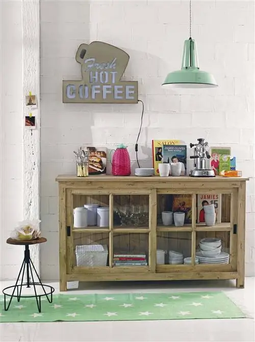 деревянный буфет