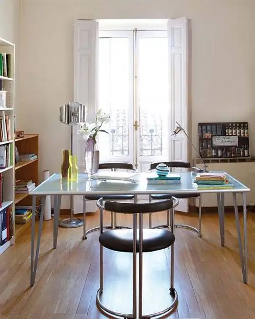 Номер, Вуд, Дизайн интерьера, Мебель, Стол, Этаж, Пол, Полка, Лиственных пород, Стеллажи,