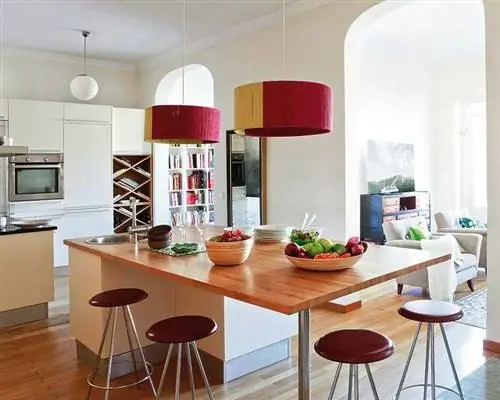 Дизайн интерьера, Комната, Стол, Этаж, Мебель, Светильник, Потолок, Дизайн интерьера, Барный стул, Табурет,