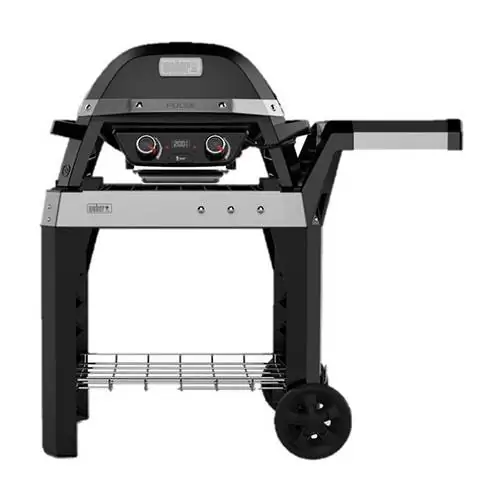 Электрический гриль pulse 2000 с тележкой weber