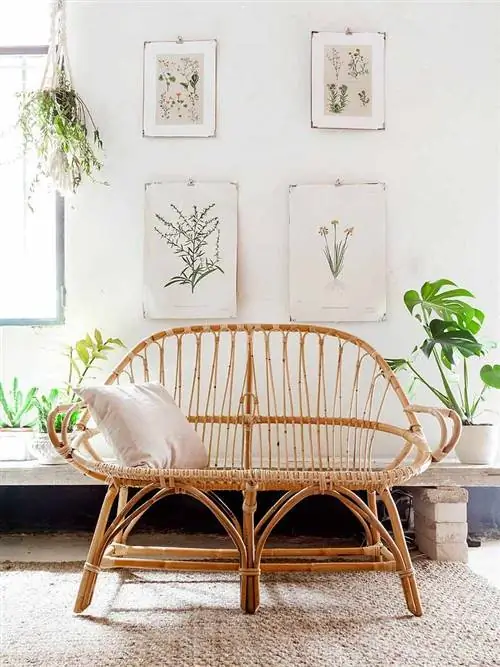 тростниковое кресло