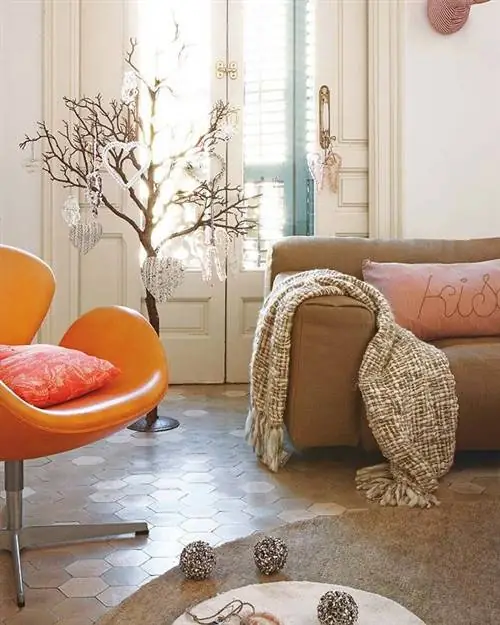 Дизайн интерьера, Комната, Этаж, Пол, Стена, Дизайн интерьера, Дом, Гостиная, Апельсин, Веточка,